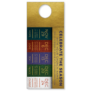 Celebrate The Season Advent DoorHangers