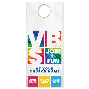 VBS Squares DoorHangers