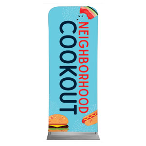 Neighborhood Cookout 2'7" x 6'7" Sleeve Banners