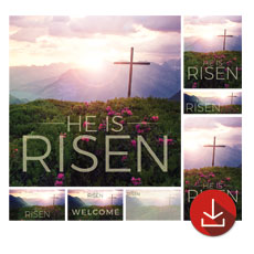 He Is Risen Mountain 