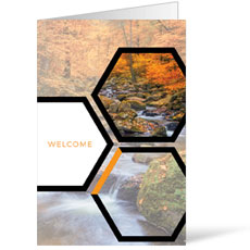 Welcome Hexagon Fall 