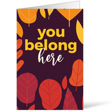 Belong Here Leaves 