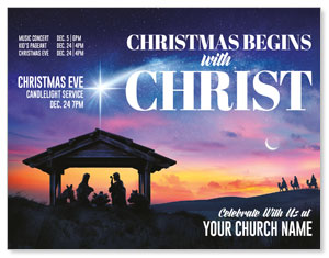 Christmas Begins Star ImpactMailers