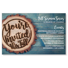 Wood Cut Fall Invited 