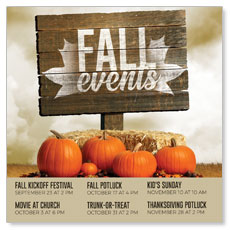 Fall Events Pumpkins 