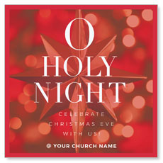 O Holy Night Red Star 