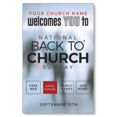 Back to Church Welcomes You Logo 