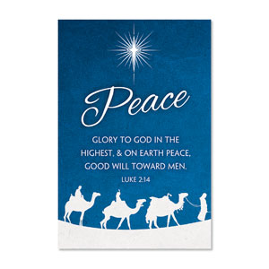 Advent Peace 23" x 34.5" Rigid Wall Art