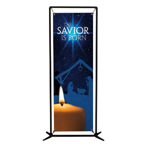 Christmas Icons 2' x 6' Banner