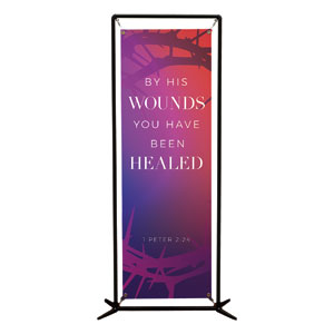 Celebrate Easter Crown Scripture 2' x 6' Banner