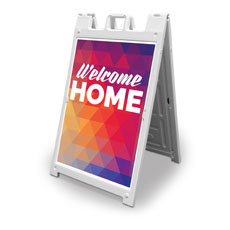 Geometric Bold Welcome Home 