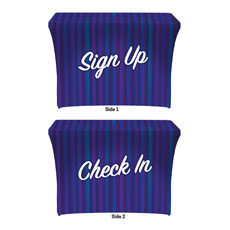 Modern Stripes Sign Up Check In 