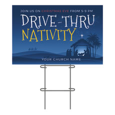 Drive-Thru Christmas Nativity 