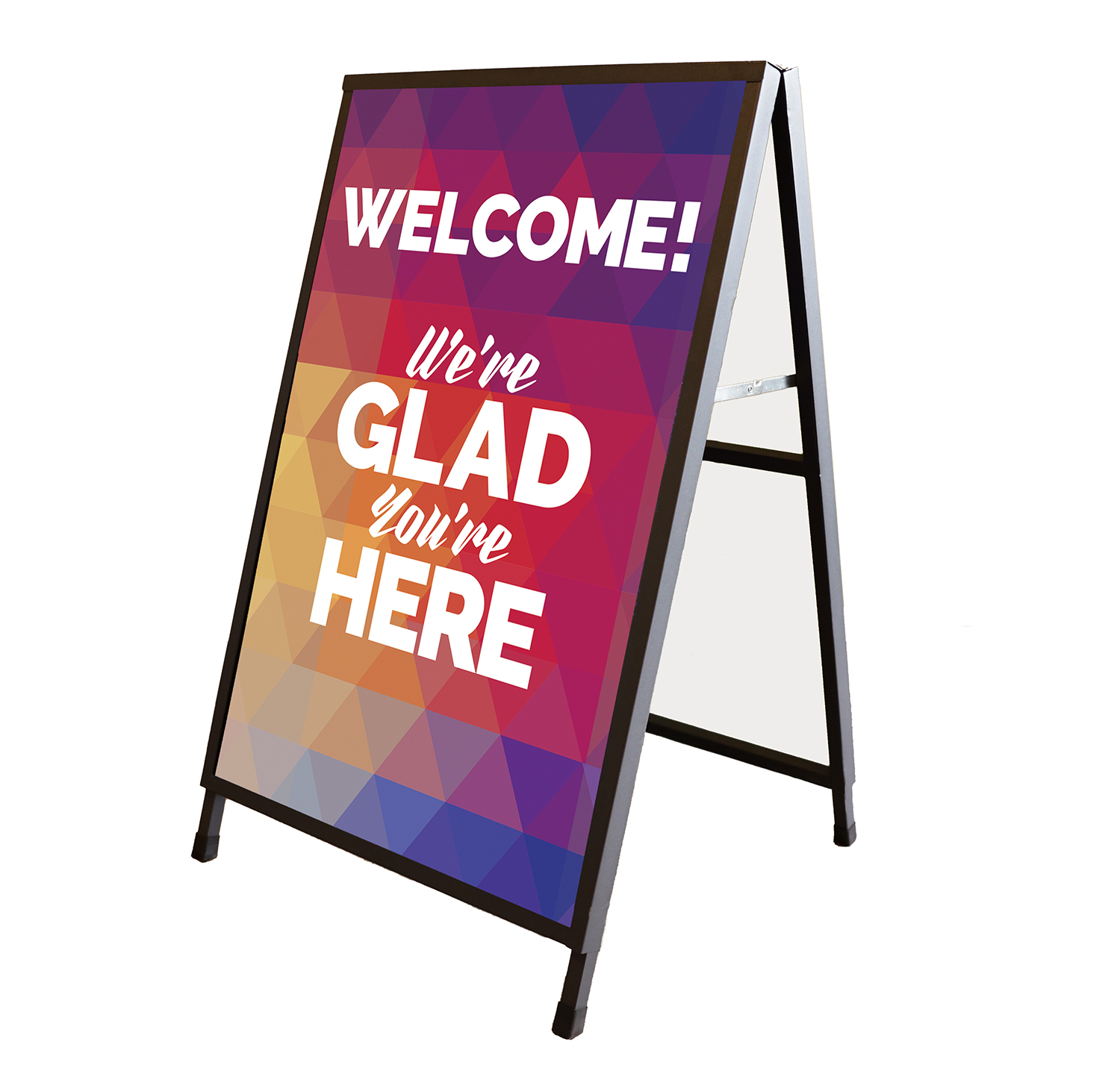 Banners, Welcome, Aurora Lights Welcome To Our Church, 2' x 3' 2