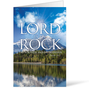 Lord My Rock  8.5 x 14 Bulletins