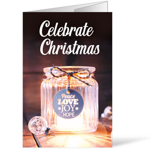 Christmas Candle Glow Bulletins