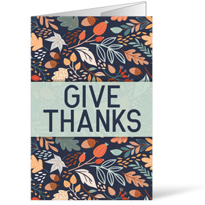 Autumn Give Thanks Bulletins