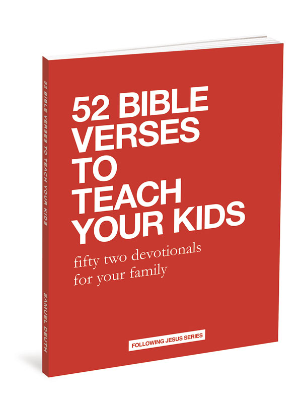 Outreach Books, Back To Church Sunday, 52 Bible Verses to Teach Your Kids