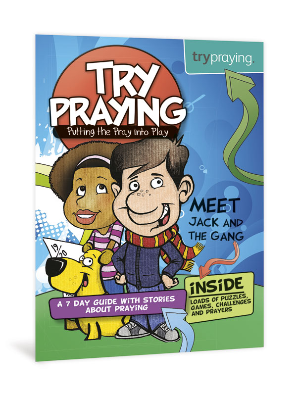Outreach Books, trypraying Children's Booklet