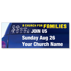 Church for Families 3 x 8 ImpactBanners
