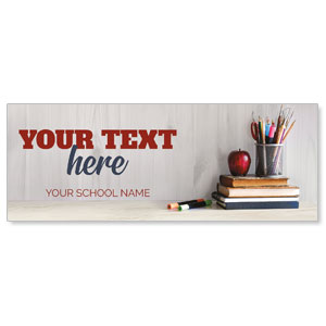 School Books Lifetime Learning Your Text ImpactBanners