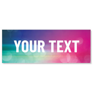 Colorful Lights Your Text ImpactBanners