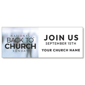 Back to Church Welcomes You Logo ImpactBanners