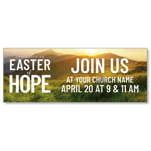 Easter of Hope Meadow ImpactBanners