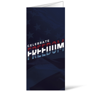 Celebrate Freedom Stripes Bulletins