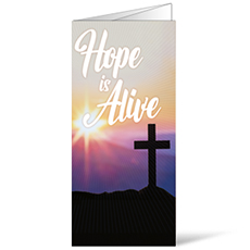 Hope Is Alive Sunrise Cross 