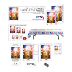 National Day of Prayer 2024 Indoor/Outdoor Event Promotional Kit 