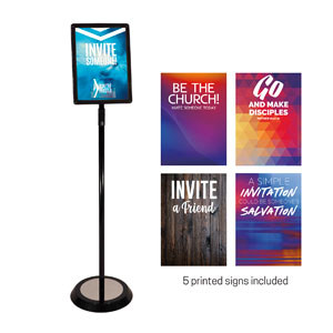 Small Invitation Station with Small Acrylic Holder Bundles