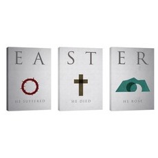 Easter Icon Triptych 