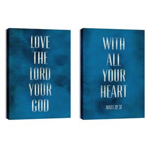 Love The Lord 24in x 36in Canvas Prints