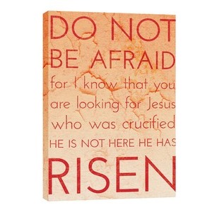 Holy Words Easter 24in x 36in Canvas Prints