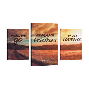 Make Disciples 30in x 50in Canvas Prints