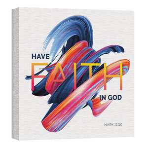 Mod Paint Faith 24 x 24 Canvas Prints