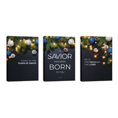 Savior Born Christmas Triptych 