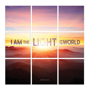 Mod Light of the World Set 24 x 24 Canvas Prints