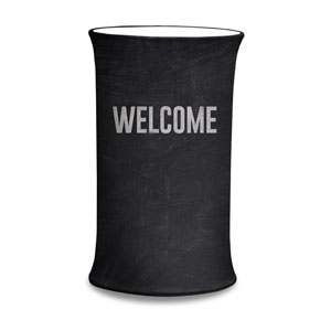 Slate Welcome Counter Sleeves Small Oval