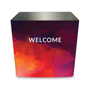 Vibrant Paint Welcome Counter Sleeve Large Rectangle