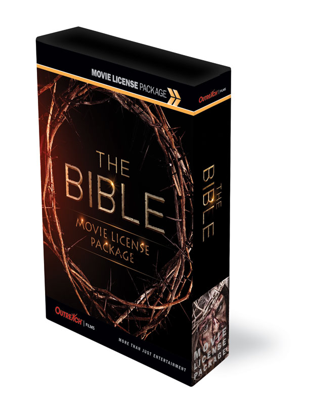 Movie License Packages, The Bible, The Bible Movie Event Standard, 100 - 1,000 people  (Standard)