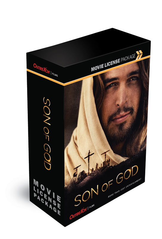 Movie License Packages, Easter, Son of God DVD Event Large, 1,000+ people (Large)