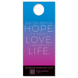 Hope Love Life DoorHangers