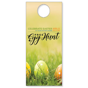 Free Easter Egg Hunt DoorHangers