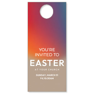Reveal Easter DoorHangers