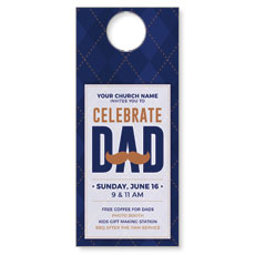 Celebrate Dad Mustache 