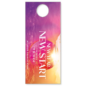 New Year New Start DoorHangers