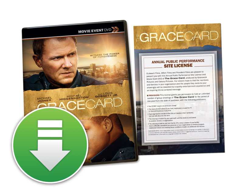 Movie License Packages, Grace Card, Grace Card Digital Movie License, 1,000+ people (Large)