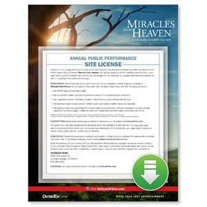 Miracles From Heaven Digital License Standard Digital Movie License